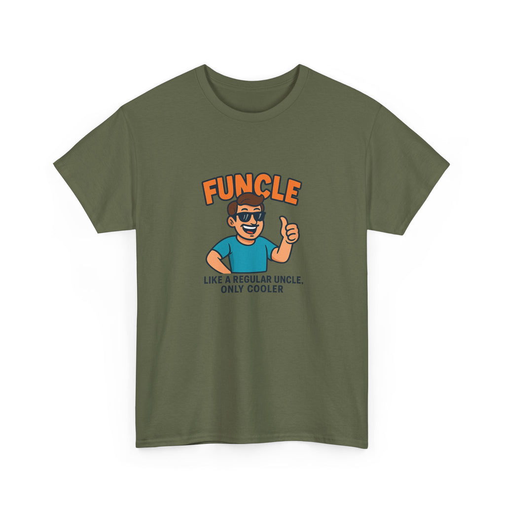 😎🎉 “Funcle – Like a Regular Uncle, Only Cooler” Cartoon Edition by VTtee