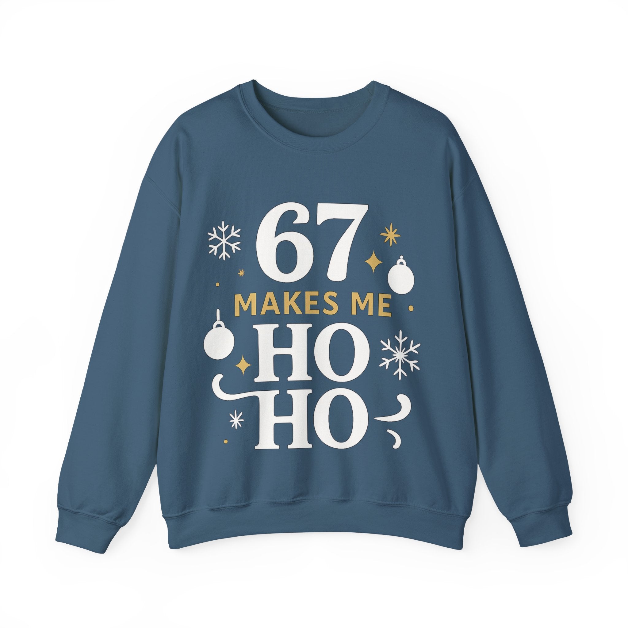 🎄🔥 67 Makes Me Ho Ho Ho – Christmas Meme Jumper by VTtee