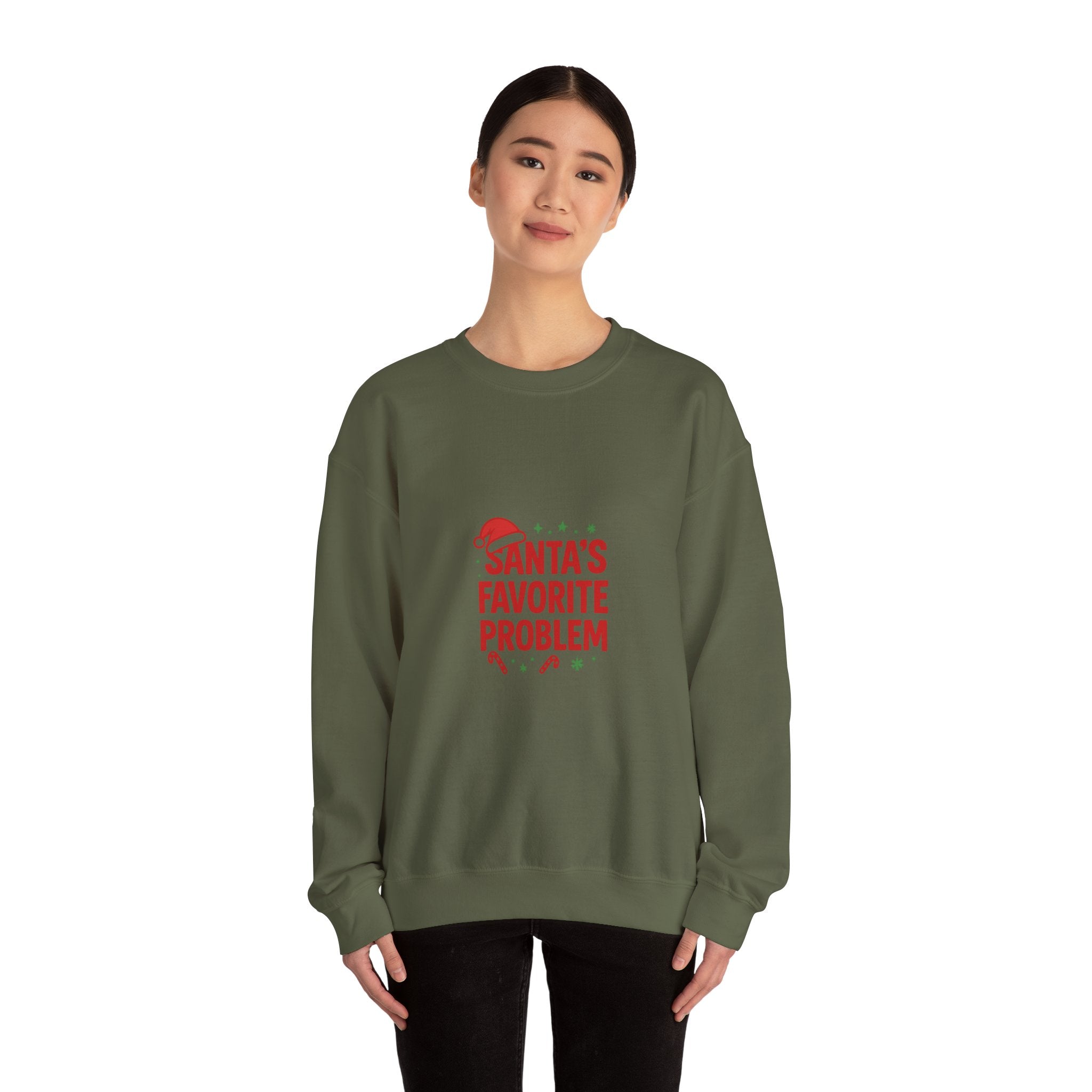 🎅 Santa’s Favourite Problem Sweatshirt by VTtee 🎅
