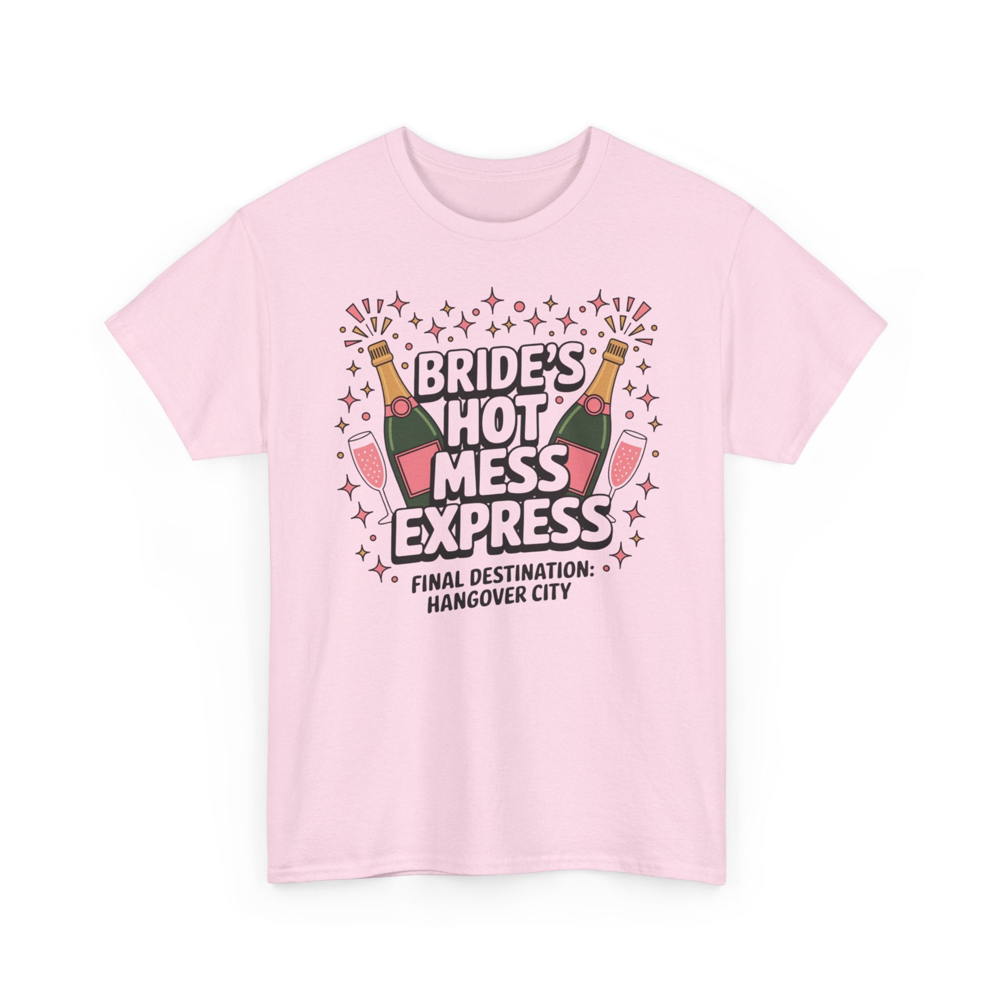 💋 Bride’s Hot Mess Express – Hen Do 2026 Tee by VTtee 💋